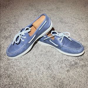 Sperry Top Sider Boat Shoes - Pastel Blue